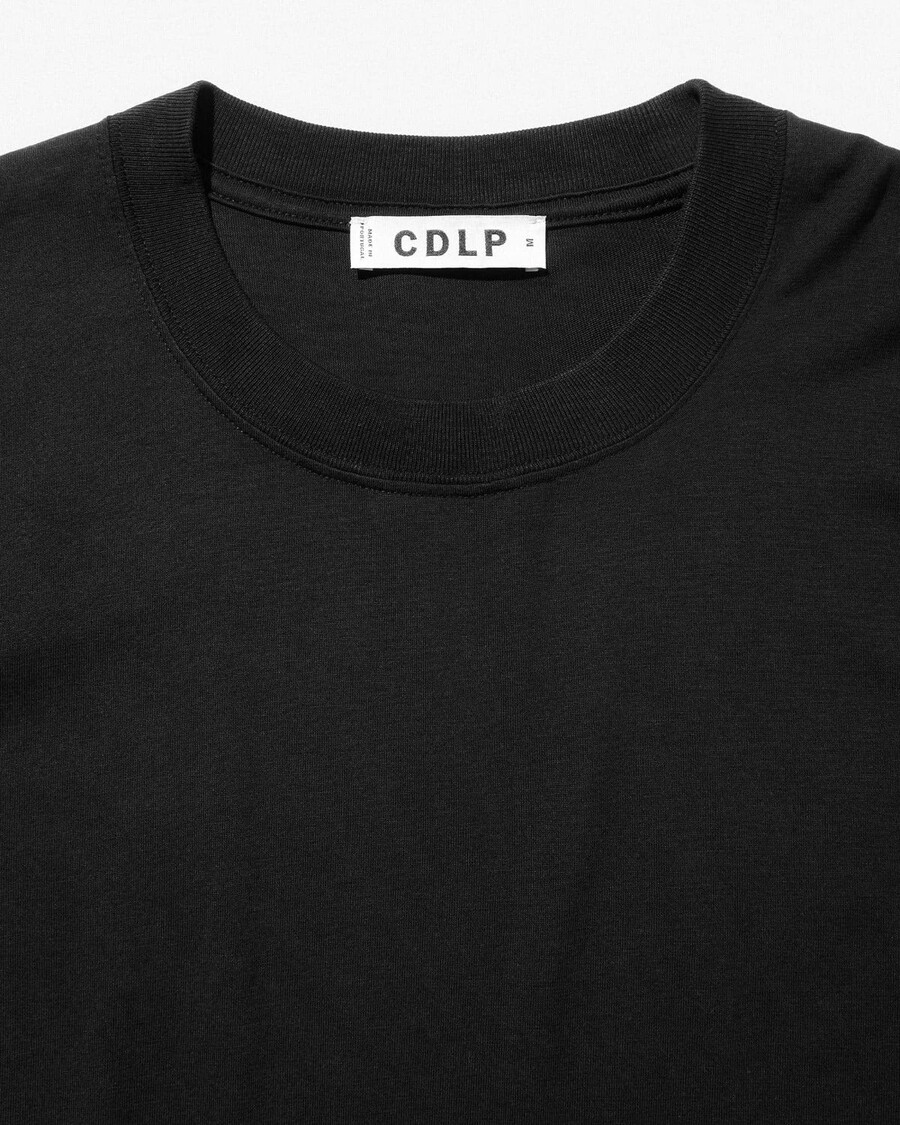 t-shirt mi-lourd noir pour femme achetez maintenant — cdlp
