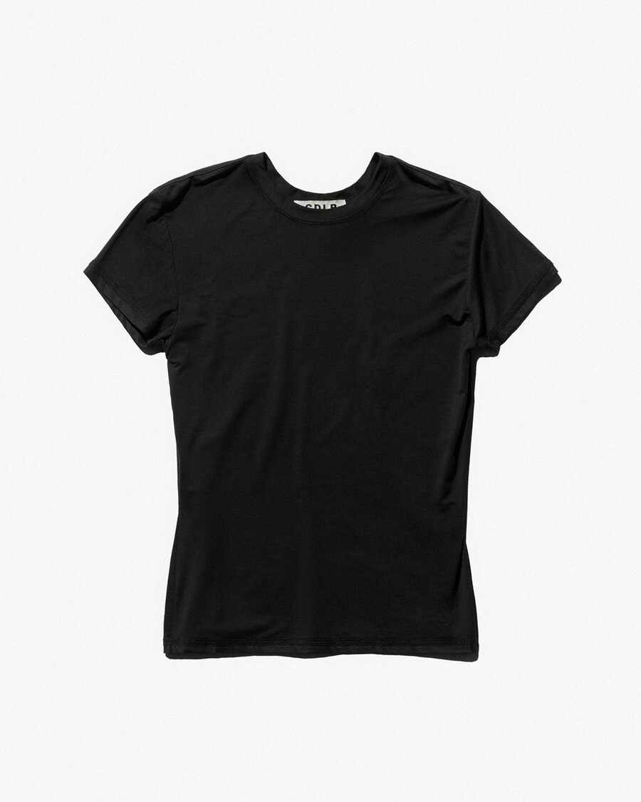 t-shirt léger noir pour femme achetez maintenant — cdlp