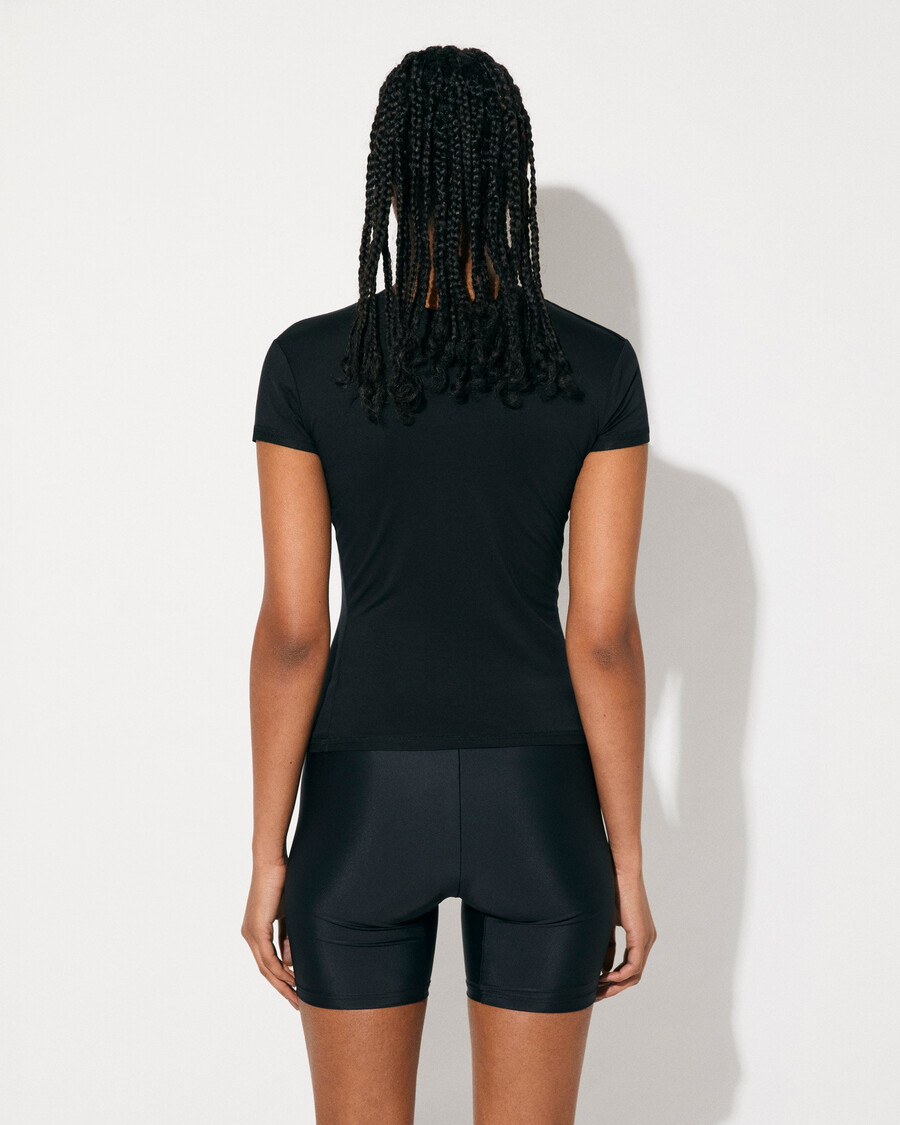 t-shirt léger noir pour femme achetez maintenant — cdlp
