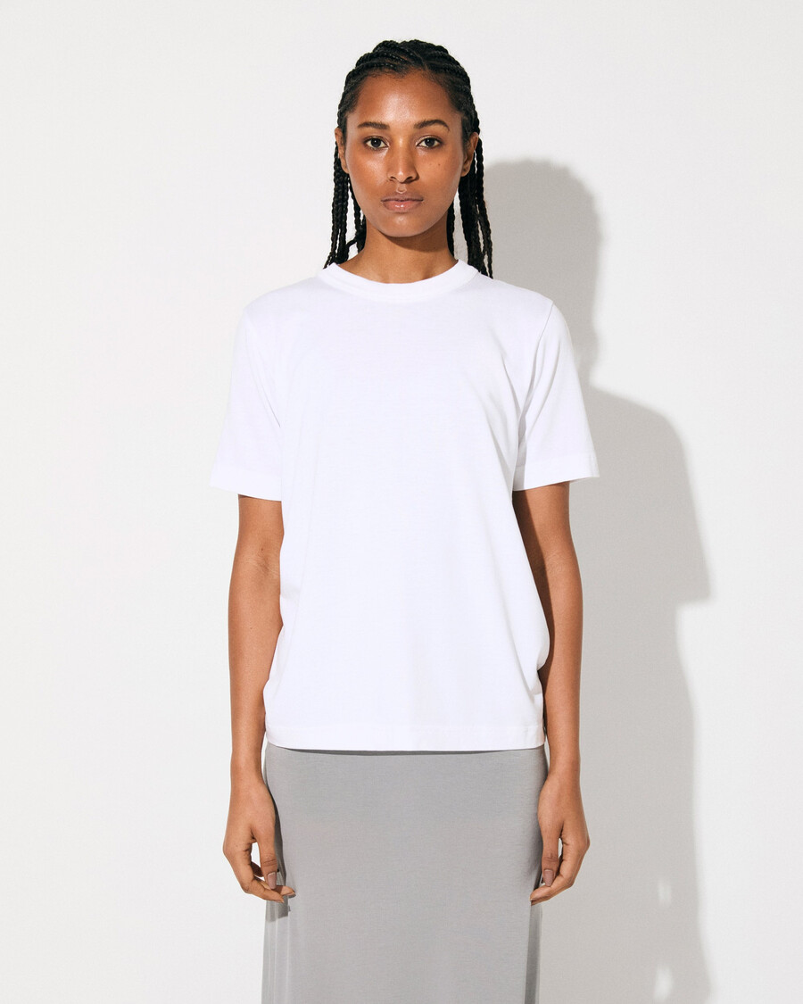t-shirt épais blanc pour femme achetez maintenant — cdlp