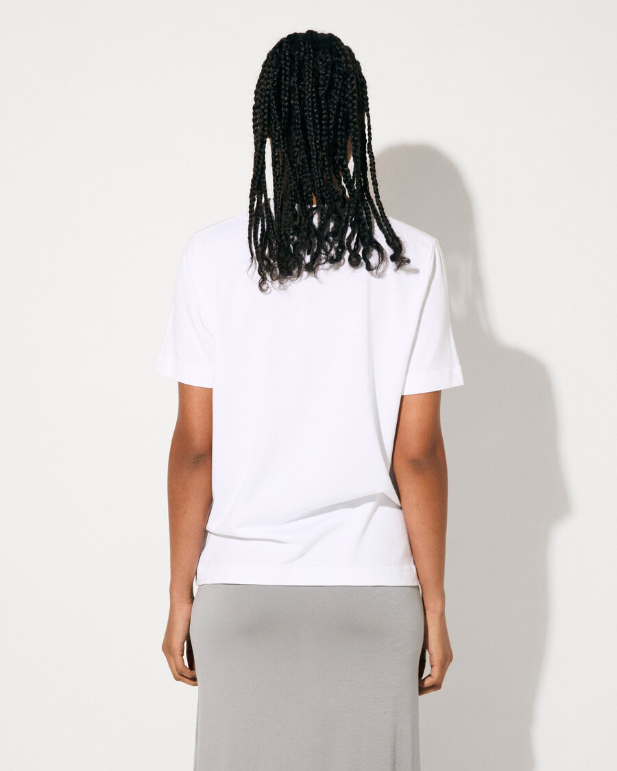 t-shirt épais blanc pour femme achetez maintenant — cdlp