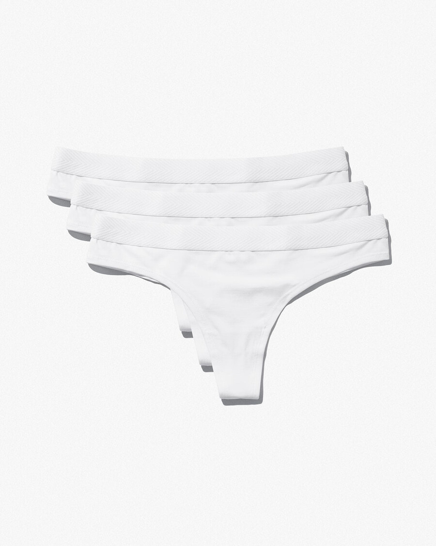 lot de 3 strings blancs pour femme achetez maintenant — cdlp