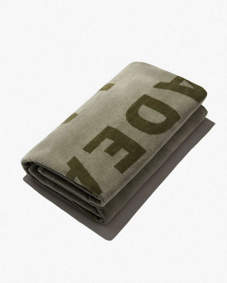 serviette couleur acier et olive achetez maintenant — cdlp