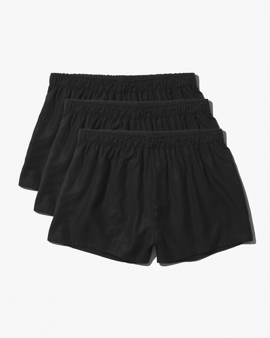 lot de 3 boxers tissés noirs pour homme achetez maintenant — cdlp