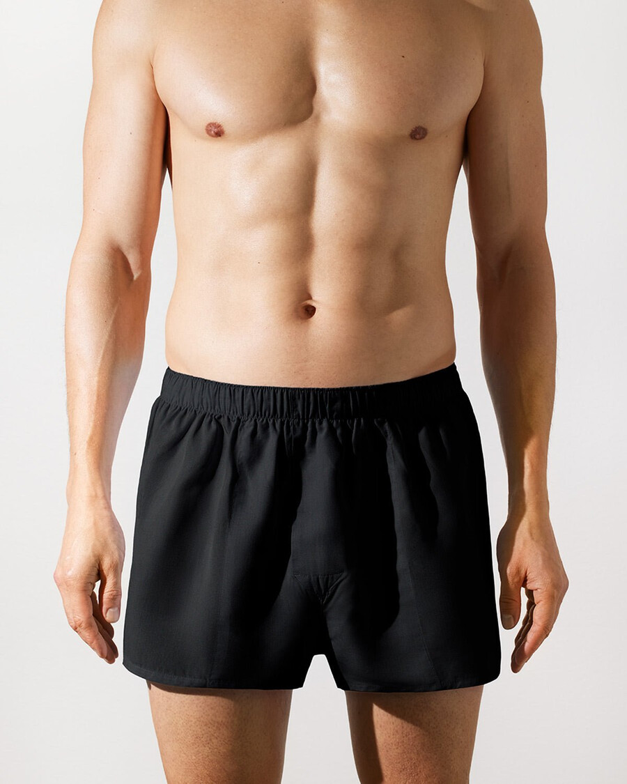 lot de 3 boxers tissés noirs pour homme achetez maintenant — cdlp