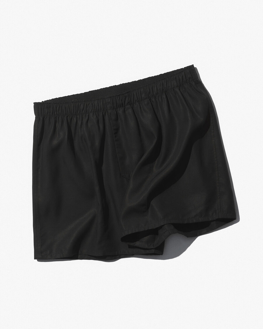 boxer tissé classique pour homme noir achetez maintenant — cdlp
