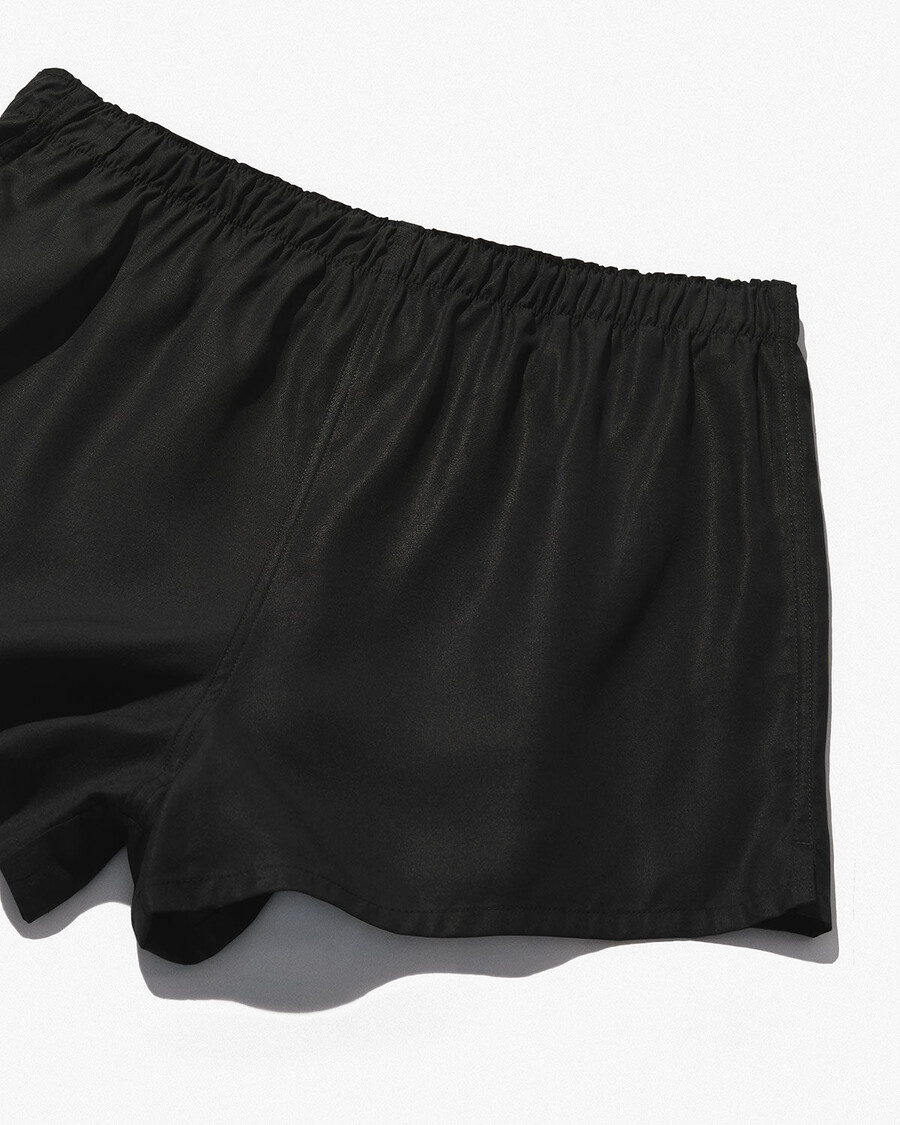 boxer slim tissé pour homme noir achetez maintenant — cdlp