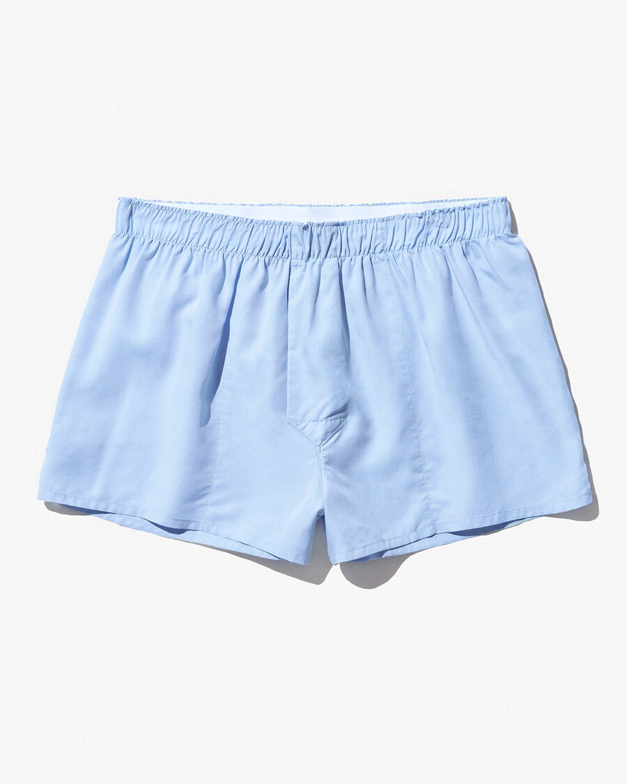boxer slim tissé pour homme bleu ciel achetez maintenant — cdlp