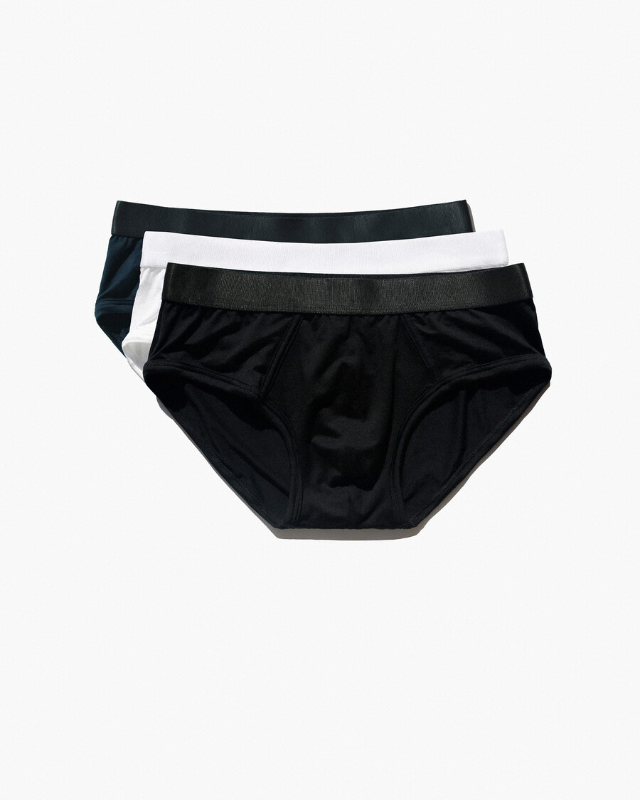 12 slips y pour homme coloris noir blanc et bleu marine foncé achetez maintenant — cdlp