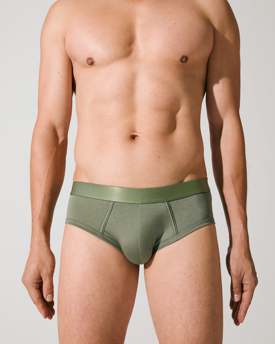 3 slips y pour homme couleur sauge achetez maintenant — cdlp
